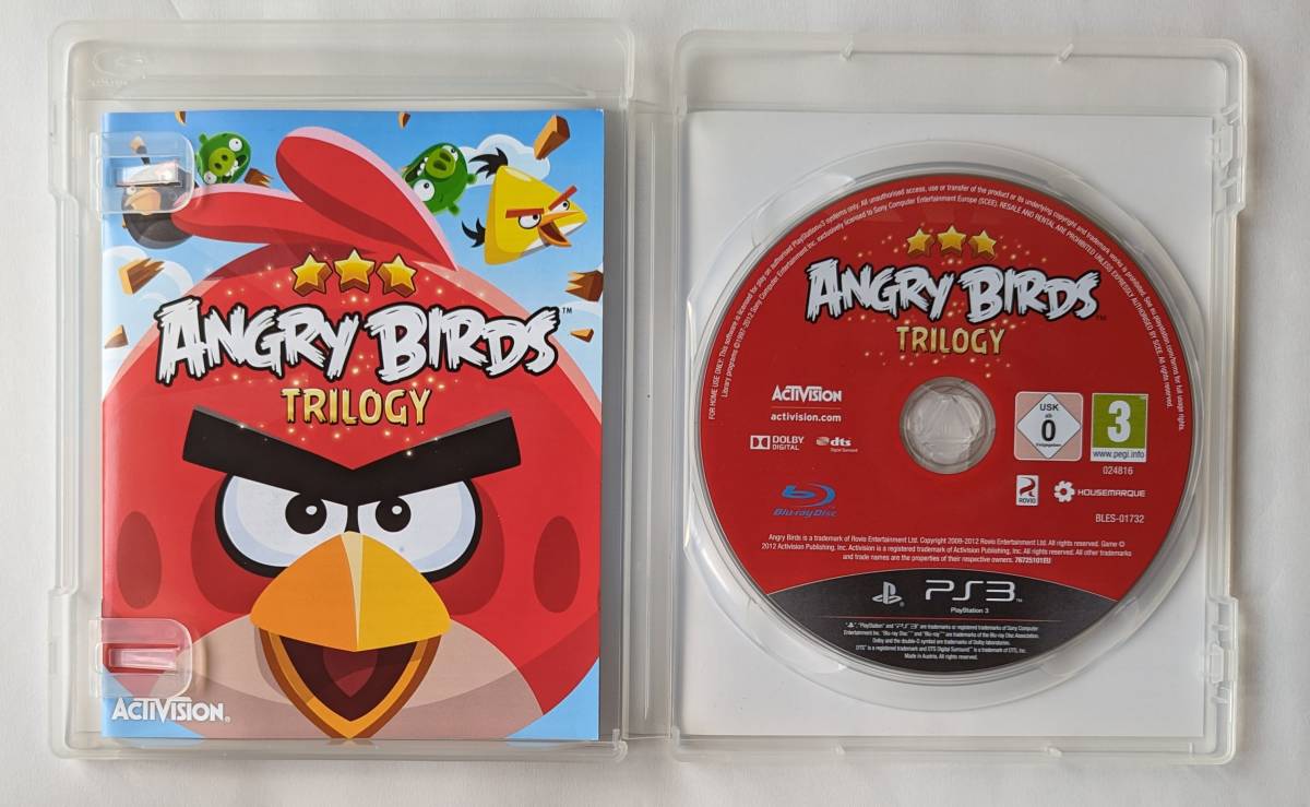 PS3 アングリーバード トリロジー ANGRY BIRDS TRILOGY EU版 ★ プレイステーション3_画像3