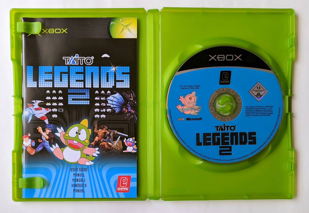 タイトー レジェンド2 タイトーメモリーズ TAITO LEGENDS 2 EU版 ★ XBOX _画像3