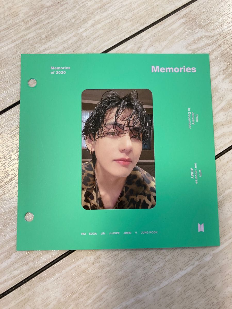 BTS memories 2020 BluRayトレカ V テヒョン テテ 台紙付き｜Yahoo