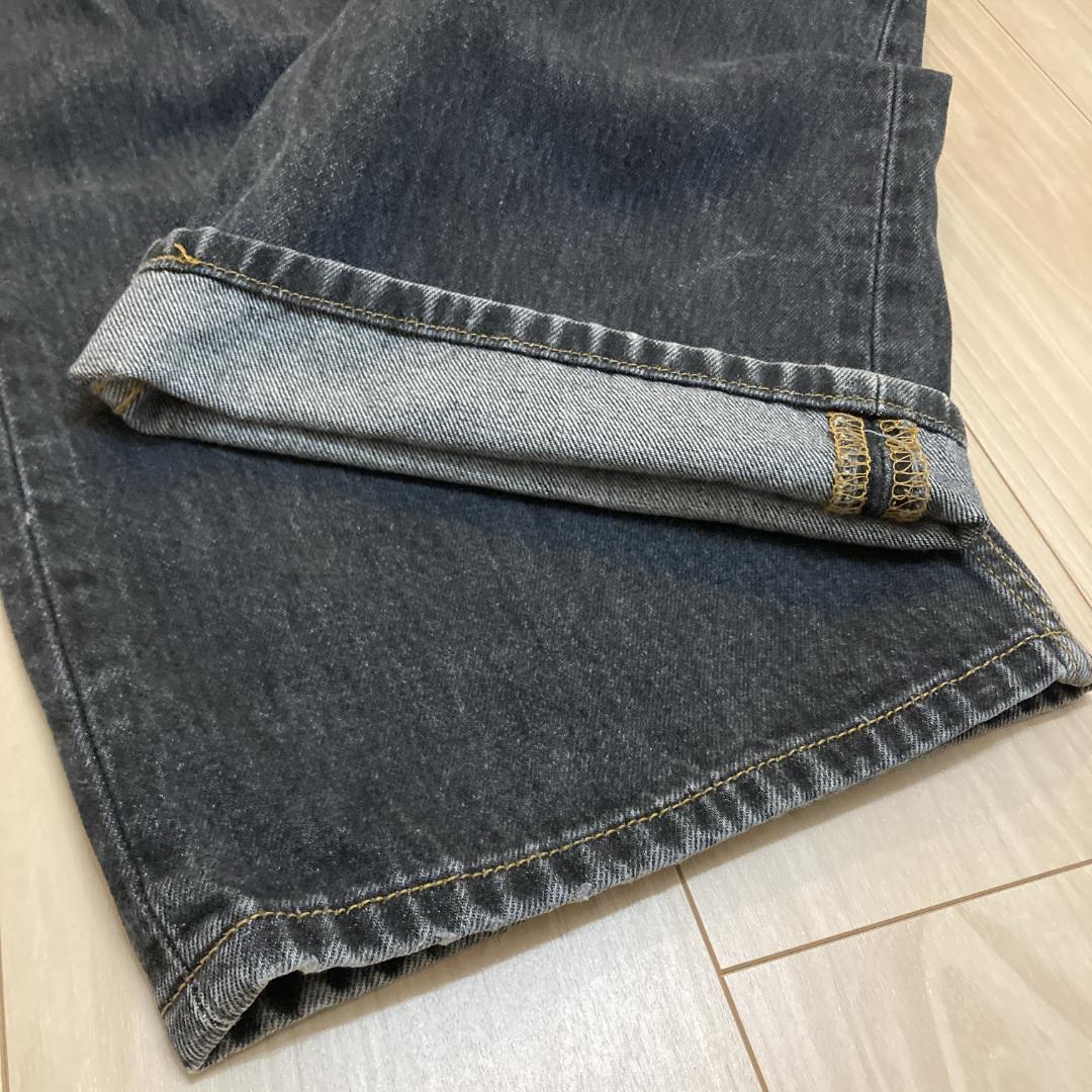 48m リーバイス501 ブラックデニム ジーンズ W48 ビッグサイズ メンズ