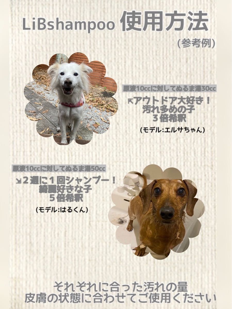 LiBshampoo（犬用シャンプー）150ml