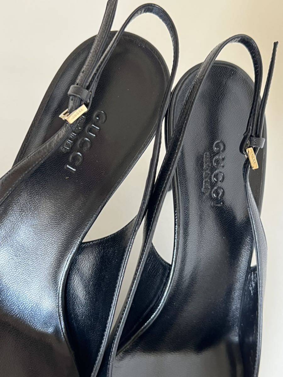 おまとめ特価 - GUCCI / グッチ ポインテッドトゥ バックストラップ