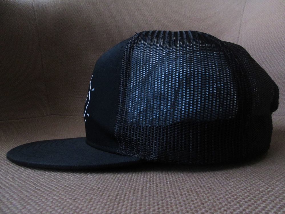 Paradise! mesh cap Awesome 吹き出しロゴ スナップバック トラッカー メッシュ キャップ ブラック パラダイス CASBA カスバ 増田令子 帽子_画像5