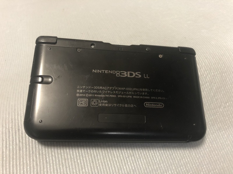 ニンテンドー3DSLL 3DS LL 本体 ブラック ジャンク - JChere雅虎拍卖代购