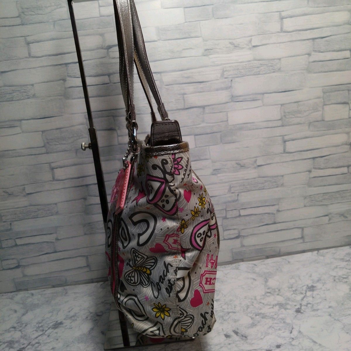 コーチ COACH トートバッグ F15712 バンダナ グラフティ トートバッグ ナイロン