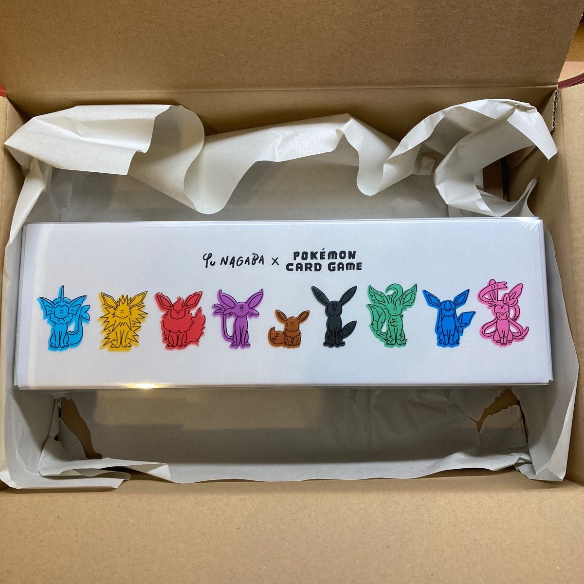 ポケカ　イーブイ　YU NAGABA × ポケモンカードゲーム イーブイズ スペシャルBOX 長場雄　プレイマット　新品未開封