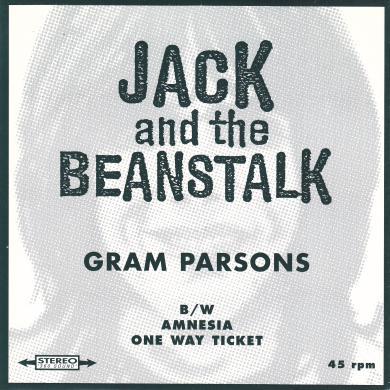 即決！JACK AND THE BEANSTALK / GRAM PARSONS [7”] ギターポップ パワーポップ_画像1