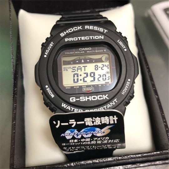 [ Casio ]ji- shock G-LIDE new goods radio wave solar black GWX-5700CS-1JF wristwatch man unused goods CASIO men's 