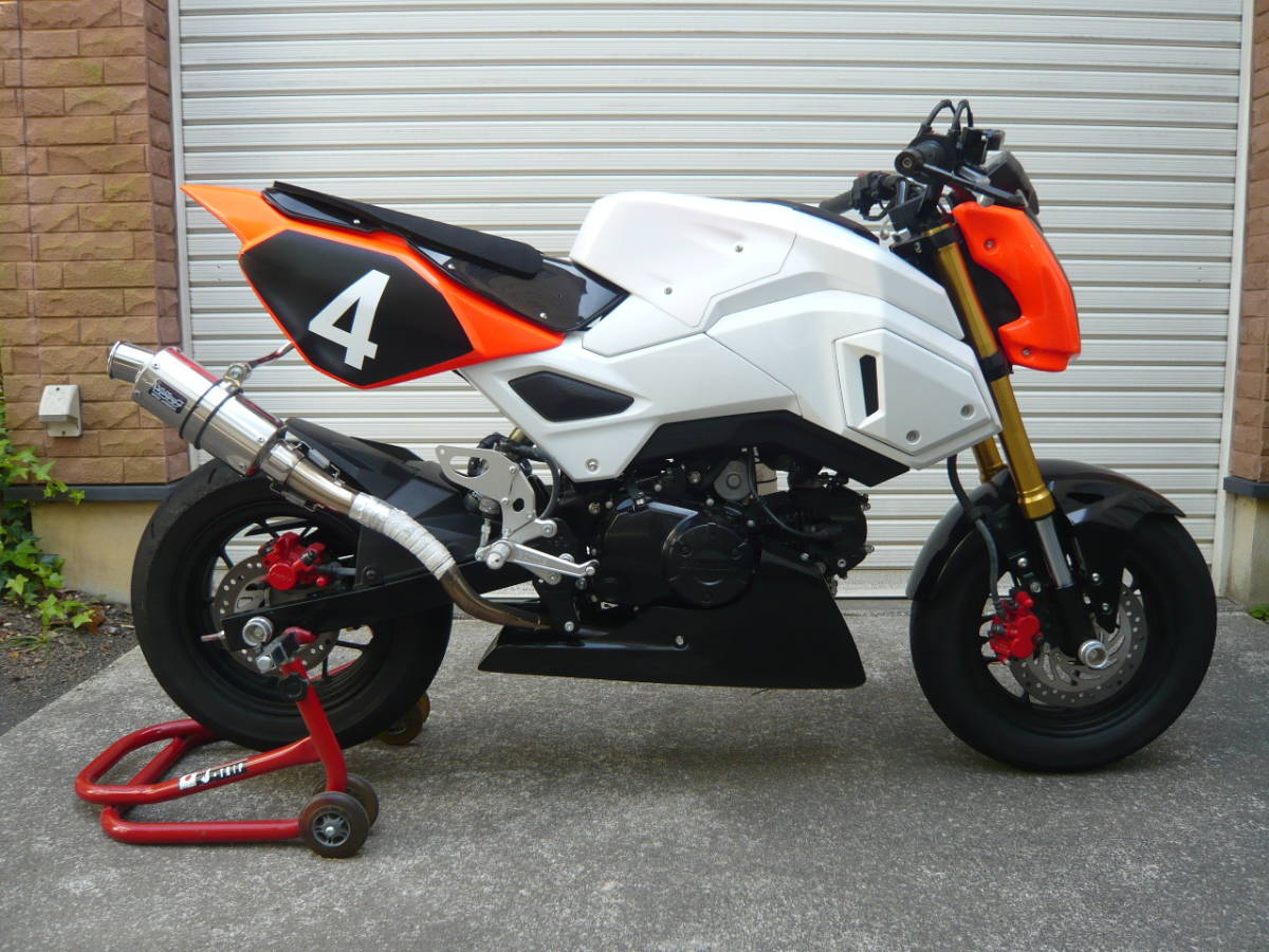 美車 低走行 HRC グロム ホンダ 検索用 NSR50 NSF グロム GROM エイプ APE XR