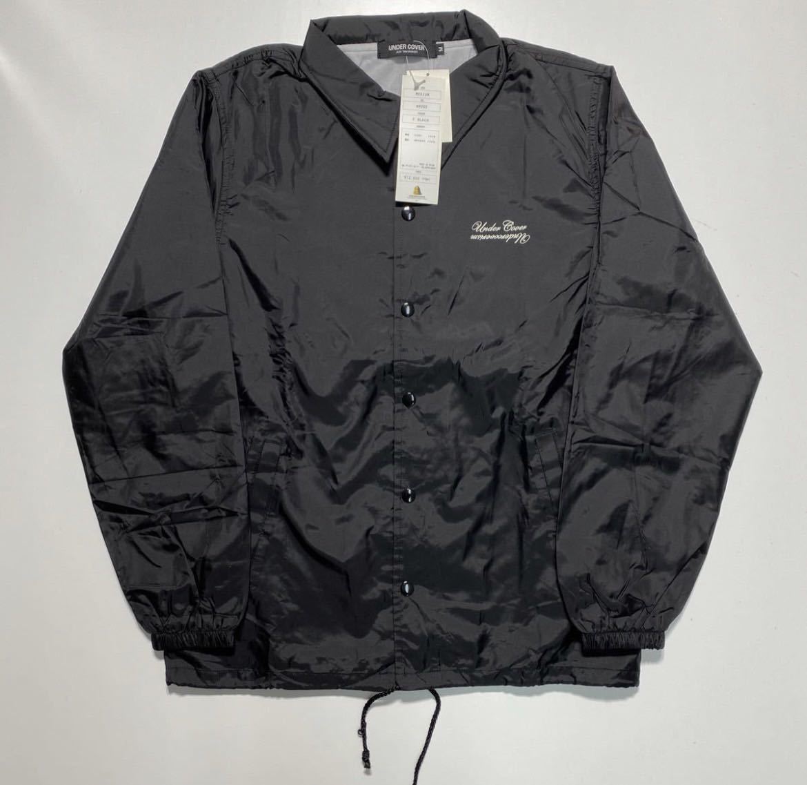 【M】新品 UNDERCOVER U Logo Black Coach Jacket アンダーカバー U ロゴ ブラック コーチジャケット (N9205) R814の画像2