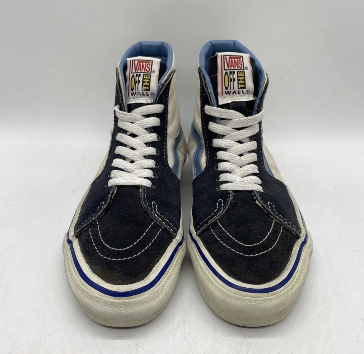 24.5cm】90s Vintage VANS SK8 HI TOP 90年代 ヴィンテージ 24.5cm】90s Vintage VANS SK8 HI TOP 90年代 ヴィンテージ