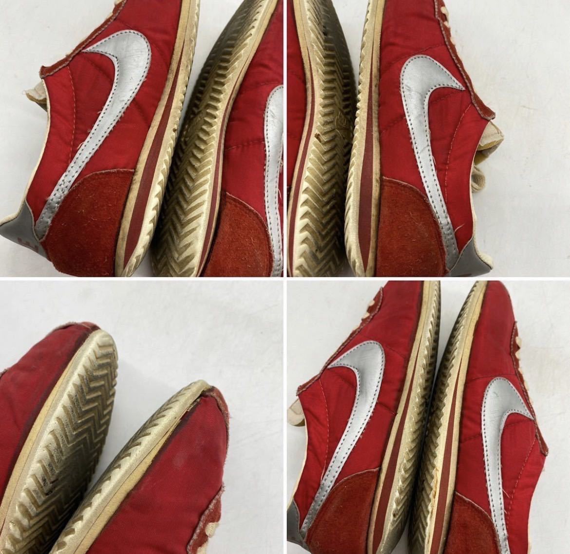 【25.5cm】70s 80s Vintage NIKE CORTEZ-II NYLON 70年代 80年代 ヴィンテージ コルテッツ 2 ナイロン スニーカー 2769の画像6