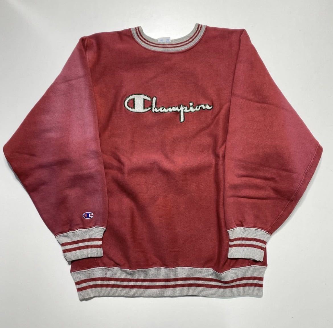 【L】90s Champion Reverse Weave Sweat 90年代 チャンピオン リバースウィーブ リブライン スウェット 刺繍タグ USA製 R1643