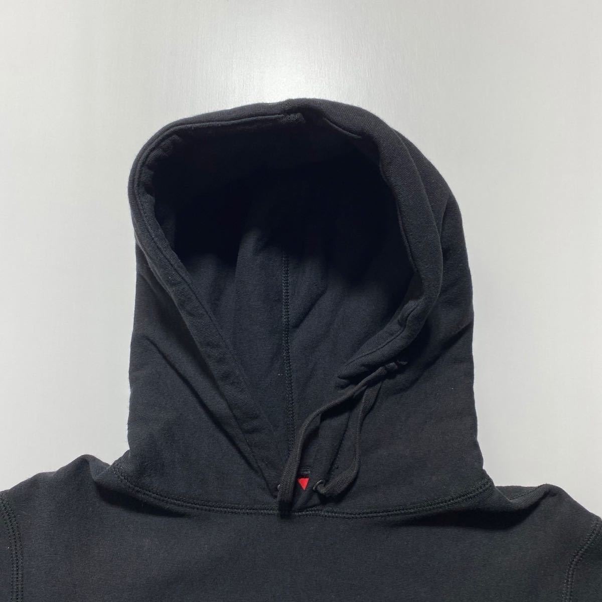 【S】Supreme 2020 Motion Logo Hooded Black シュプリーム 2020 モーション ロゴ フーディ ブラック スウェットシャツ パーカー G1740_画像3