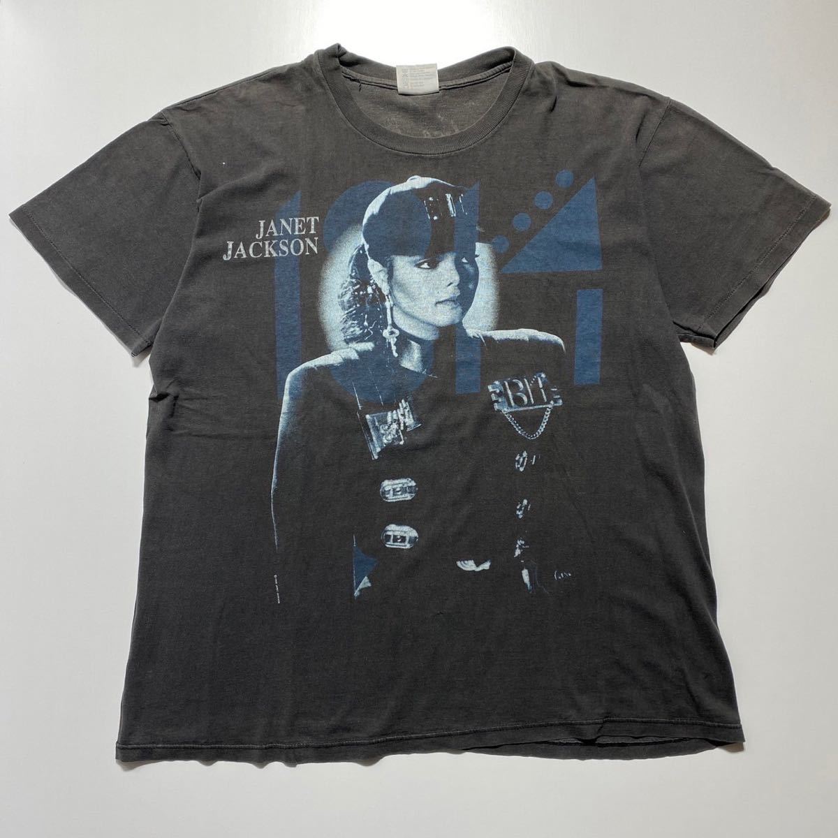 新入荷 Vintage 【XL】1990s Janet G1838 USA製 Tシャツ ワールド