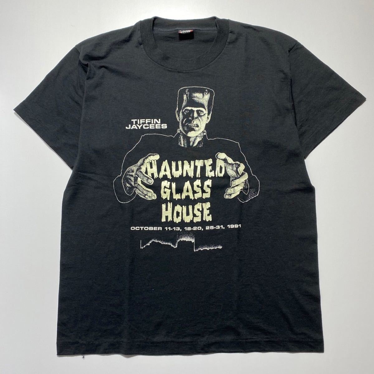 お気に入り】 Vintage 【XL】1990s haunted G1842 usa製 Tシャツ