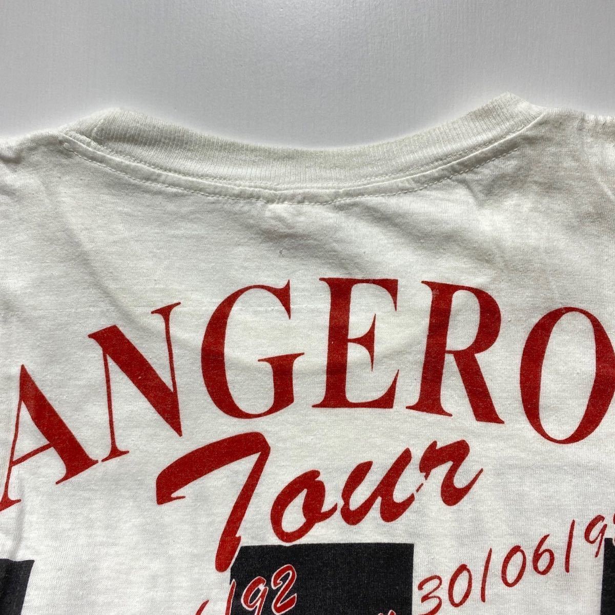 【XL】1990s Vintage MICHAEL JACKSON DANGEROUS Tour Tee 1990年代 ヴィンテージ マイケルジャクソン デンジャラス ツアー Tシャツ G1851_画像5