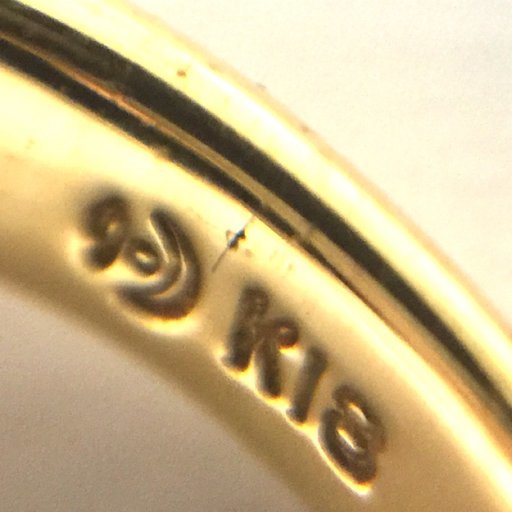 田崎真珠 K18 パール リング 指輪 13号 7.9g レディース アクセサリー ジュエリー 保存箱付き TASAKI QR054-350の画像8