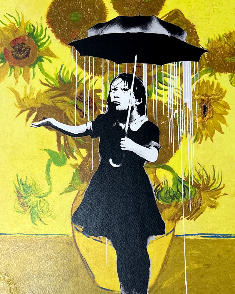 最大70%OFFで購入 バンクシー日本未発売 Umbrella Girl - Banksy Art