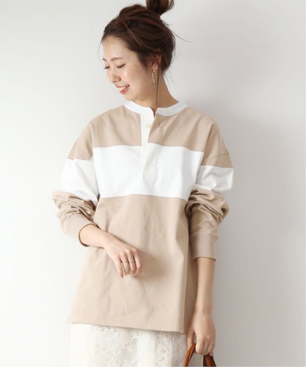 Spick & Span バンドカラーラガー ラガーシャツ|Yahoo!フリマ Spick & Span バンドカラーラガー ラガーシャツ|Yahoo!フリマ