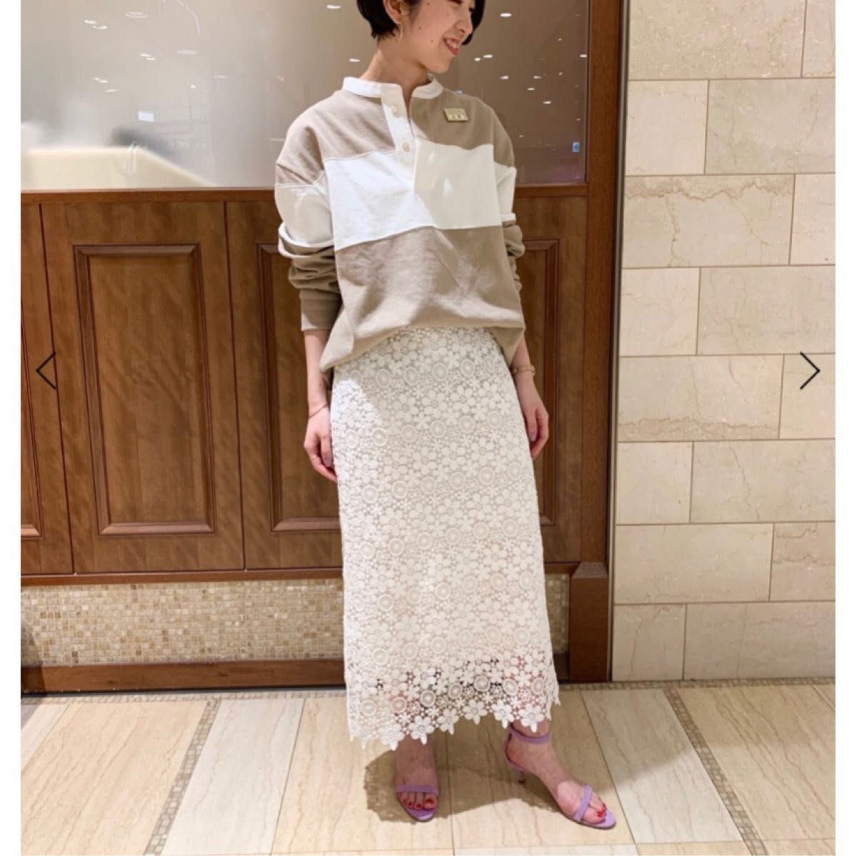 Spick & Span バンドカラーラガー ラガーシャツ|Yahoo!フリマ Spick & Span バンドカラーラガー ラガーシャツ|Yahoo!フリマ