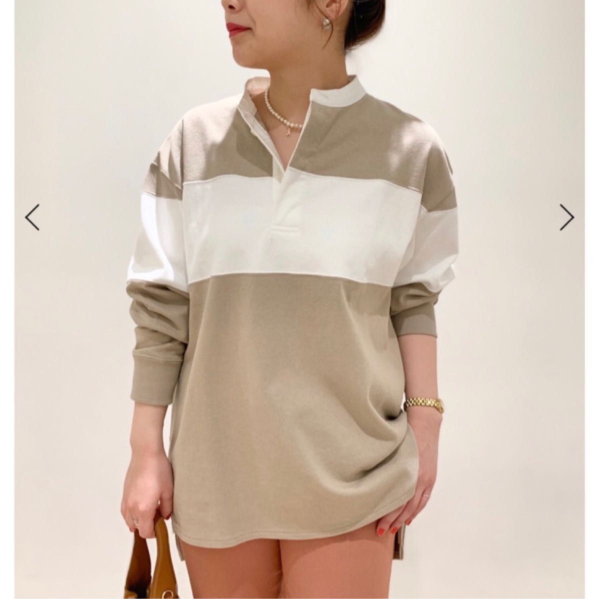 Spick & Span バンドカラーラガー ラガーシャツ|Yahoo!フリマ Spick & Span バンドカラーラガー ラガーシャツ|Yahoo!フリマ