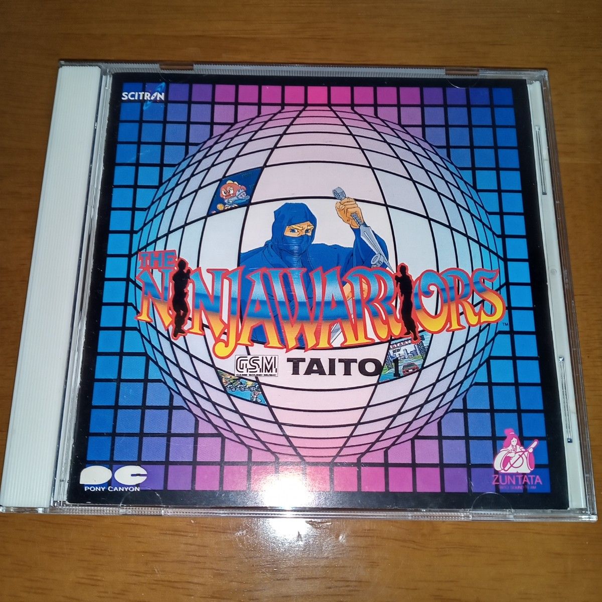 本・音楽・ゲームニンジャウォーリアーズ GSMタイトー 1 LPレコード