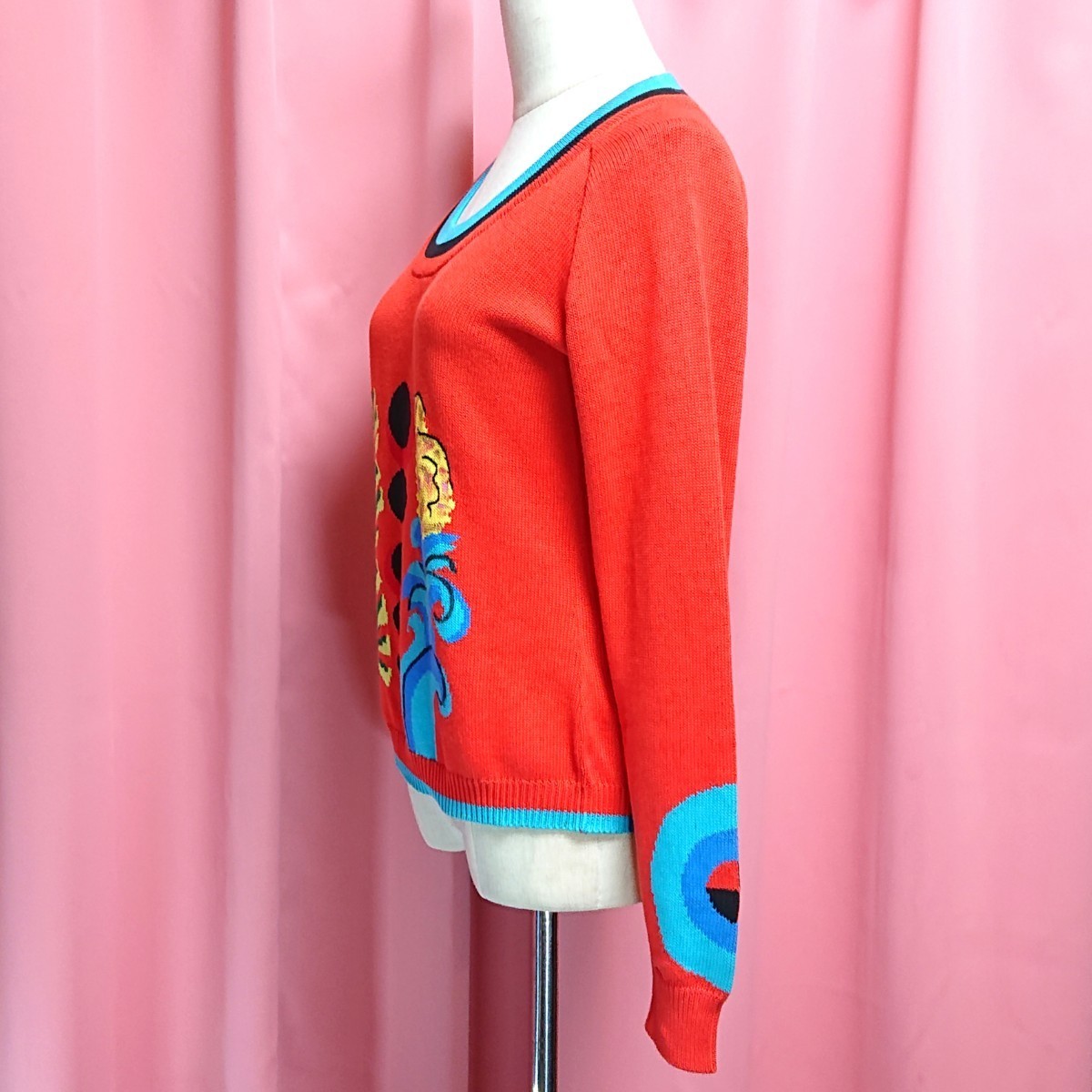  Italy made |GIANNI VERSACE| Gianni Versace .| Gianni Versace | tops | knitted | summer sweater 