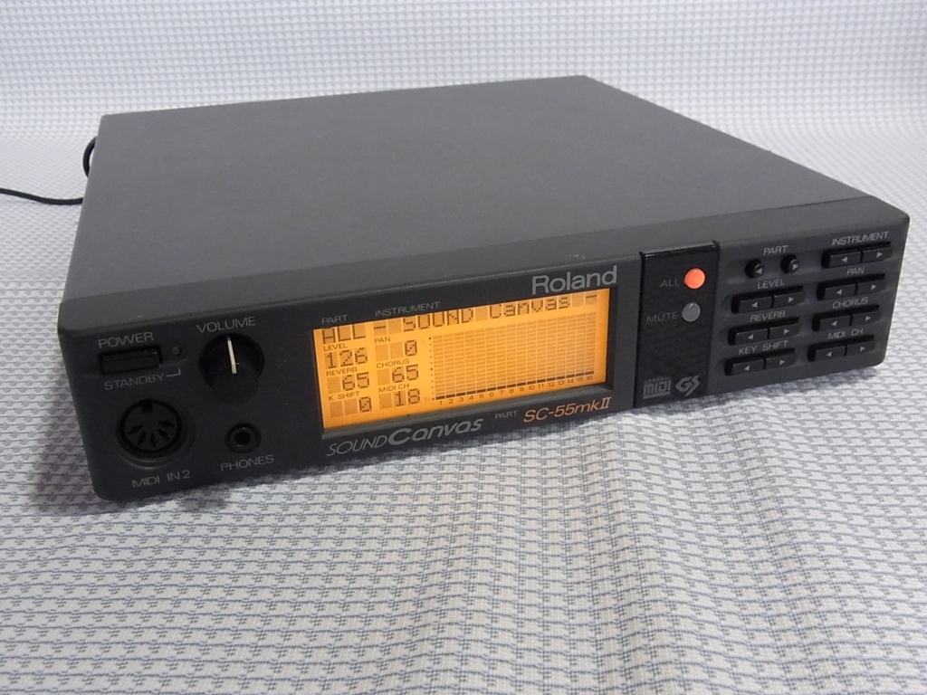 Roland Roland SOUND CANVAS SC-55MK2 SC-55MKII*MIDI sound module