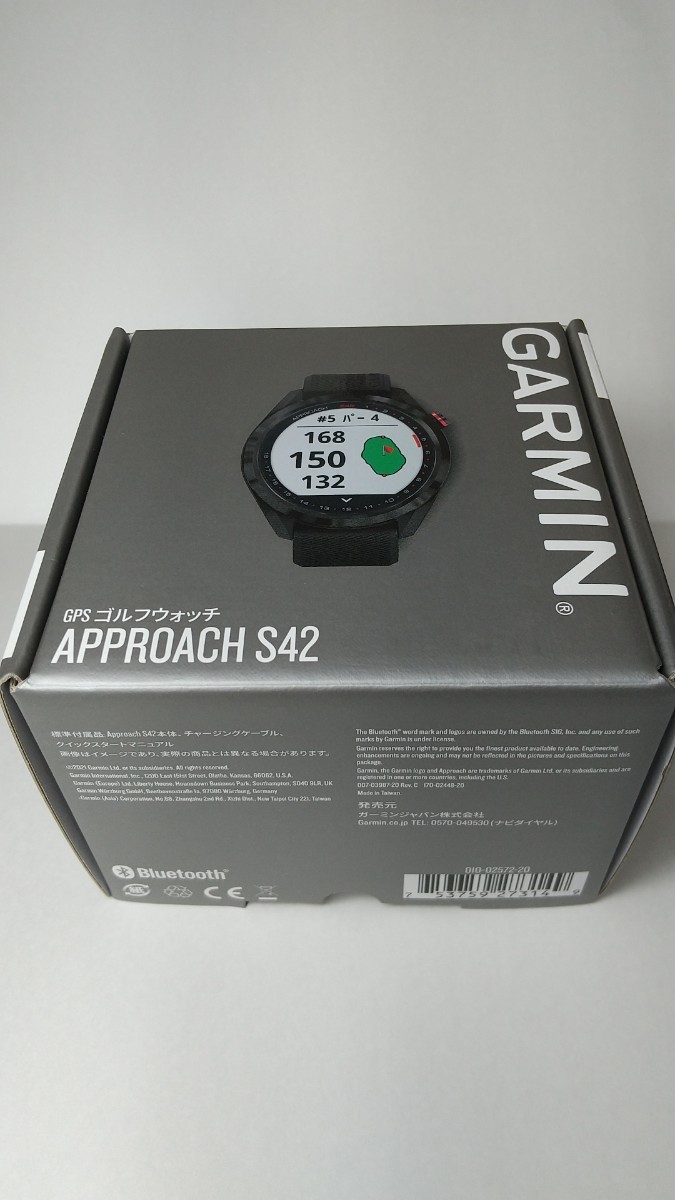 アクセス感謝特価!GPSゴルフナビ GARMIN ガーミンアプローチS42