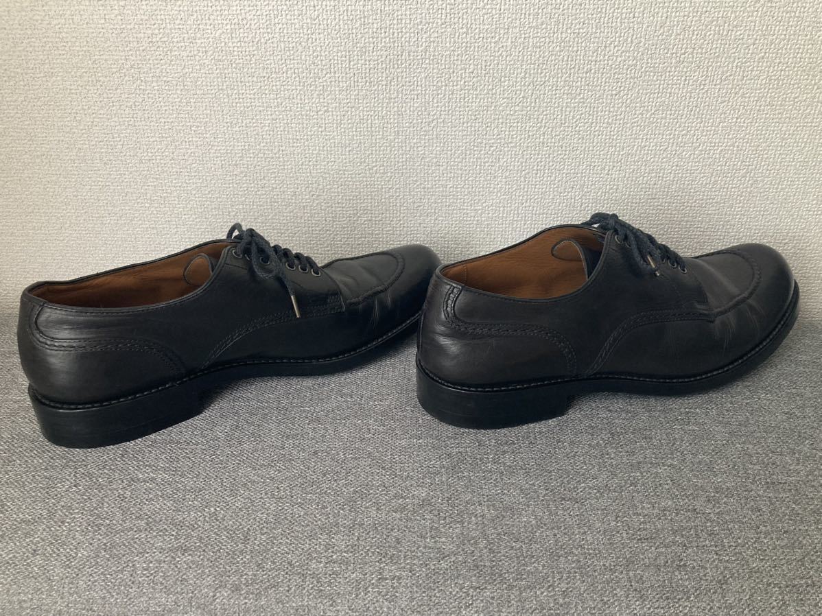 chausser ショセ C-779RW Uチップ 27センチ ブラック 黒 革靴 レザーシューズ_画像3