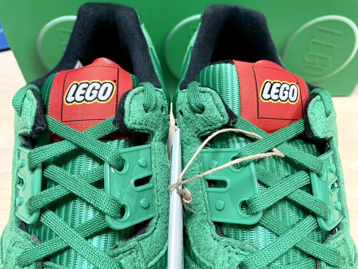 adidas アディダス×レゴ LEGO ZX 8000 24.5cm 新品 2021年限定コラボモデル グリーン SNK365