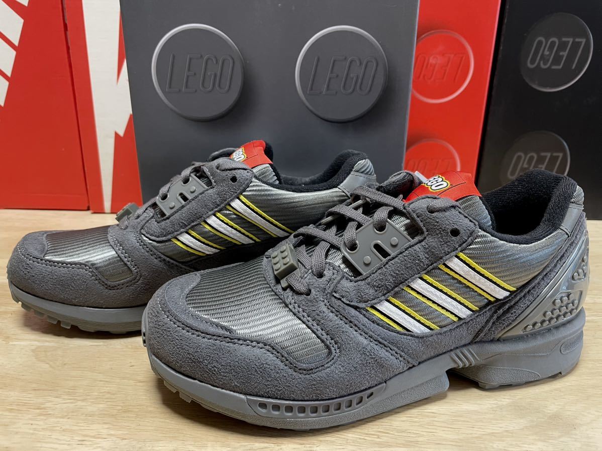 Adidas x Lego adidas x Lego ZX 8000 x Lego 24.0 Scm новые распроданные удары! Кроссочные кроссовки Dream Collaboration Ash Snk368