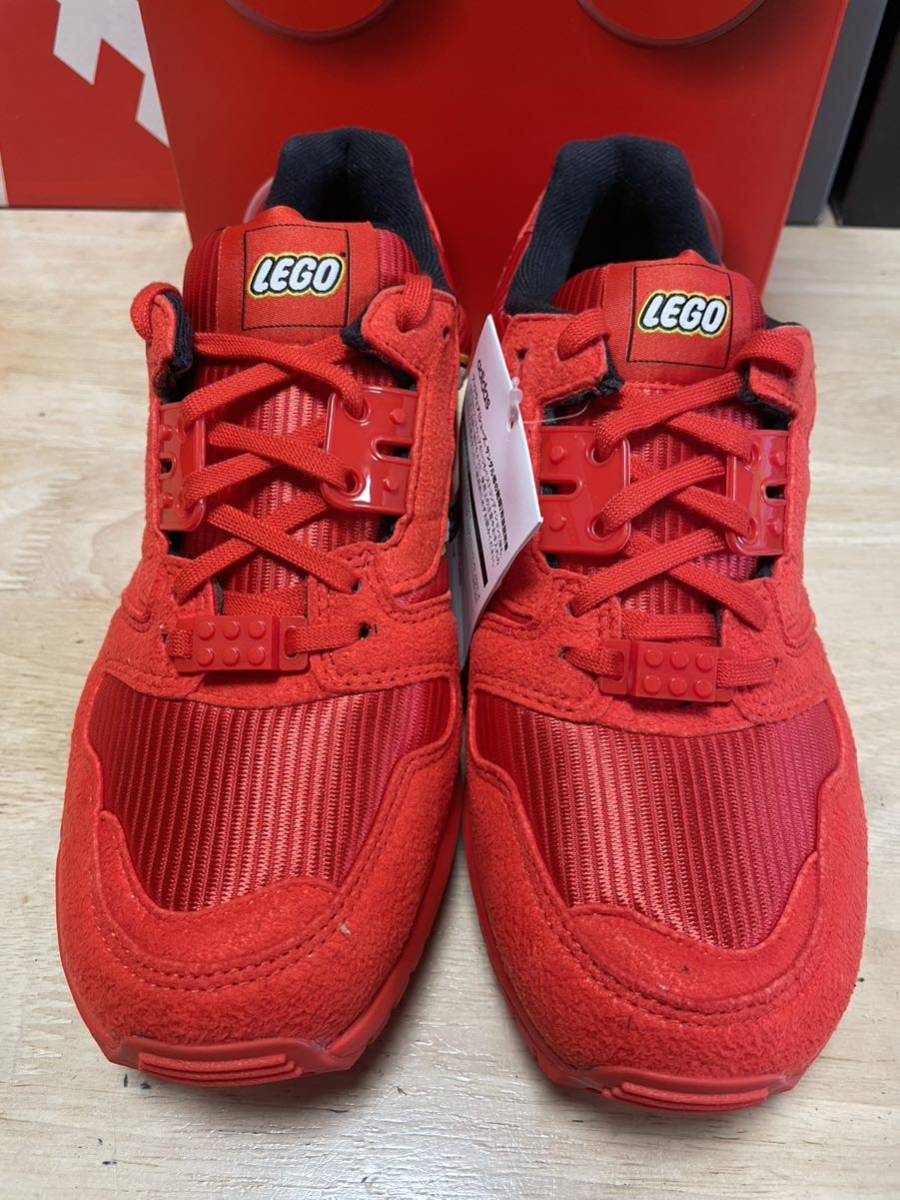 アディダス×レゴ adidas×LEGO ZX 8000×LEGO 24.5cm 新品 完売キックス！夢のコラボ アクティブレッド SNK367