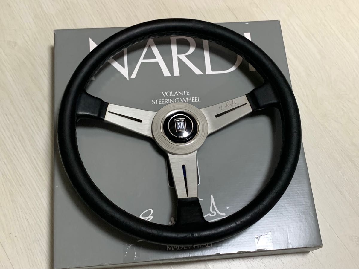 NARDI】レザーステアリング 36Φ 【ナルディ】即決大歓迎 ハンドル-