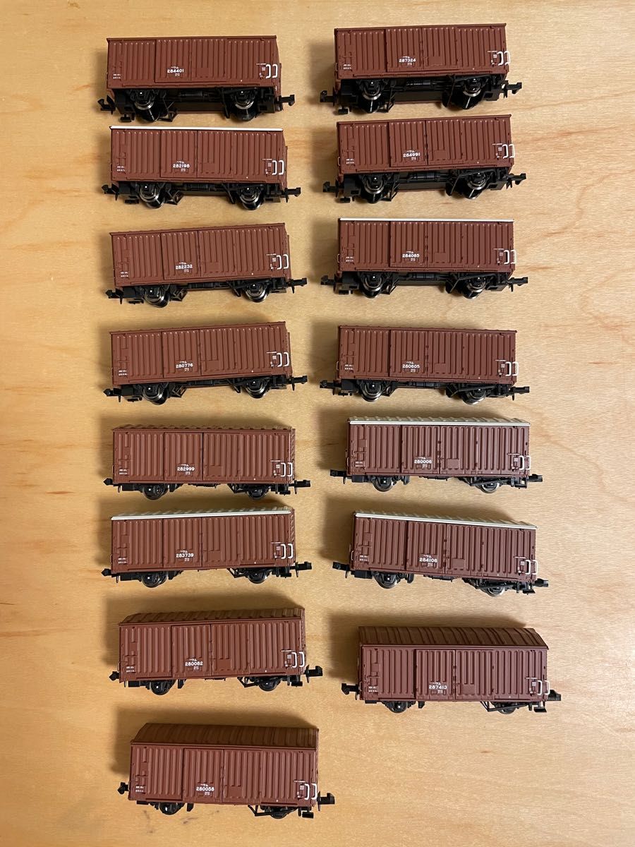 マイクロエース A-3551 量産車・茶色 15両セット ワム80000 280000番台 量産車茶色15両セット マイクロエースN