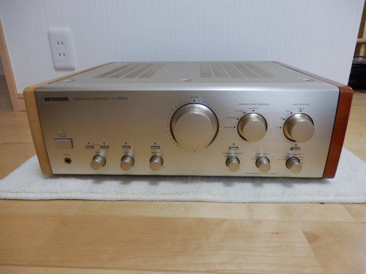 SANSUI AU-α707MR 整備品　サンスイ　プリメインアンプ_画像1