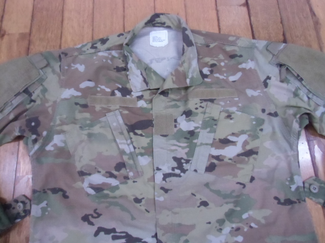C-9 ミリタリー サバゲー 米軍放出品 実物 迷彩服 作業服 防虫 ジャケット シャツ アメカジ カモフラ コンバット コスプレ L-Lサイズの画像2