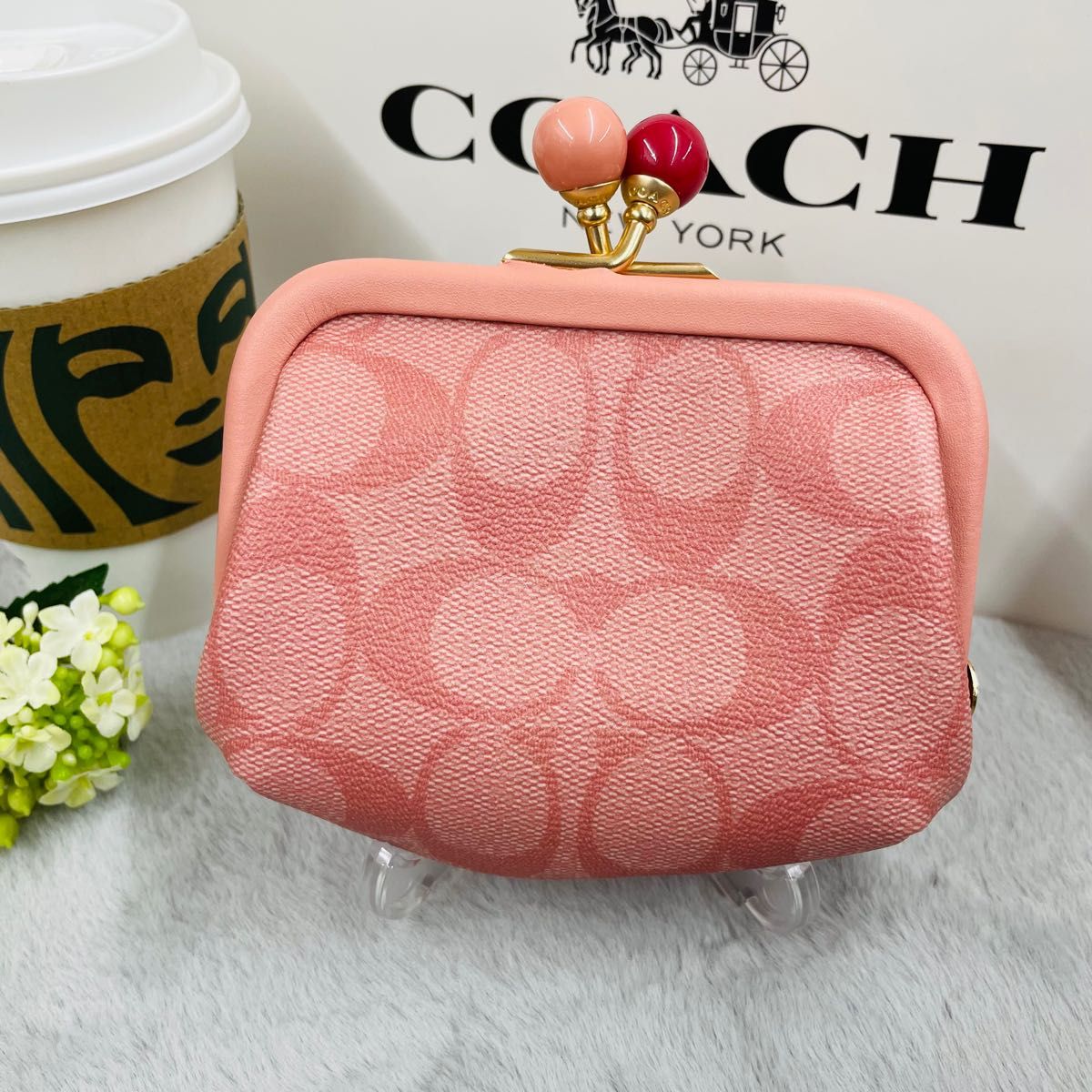 2022高い素材 新品 COACH コーチ コインケース 小銭入 財布 小物入