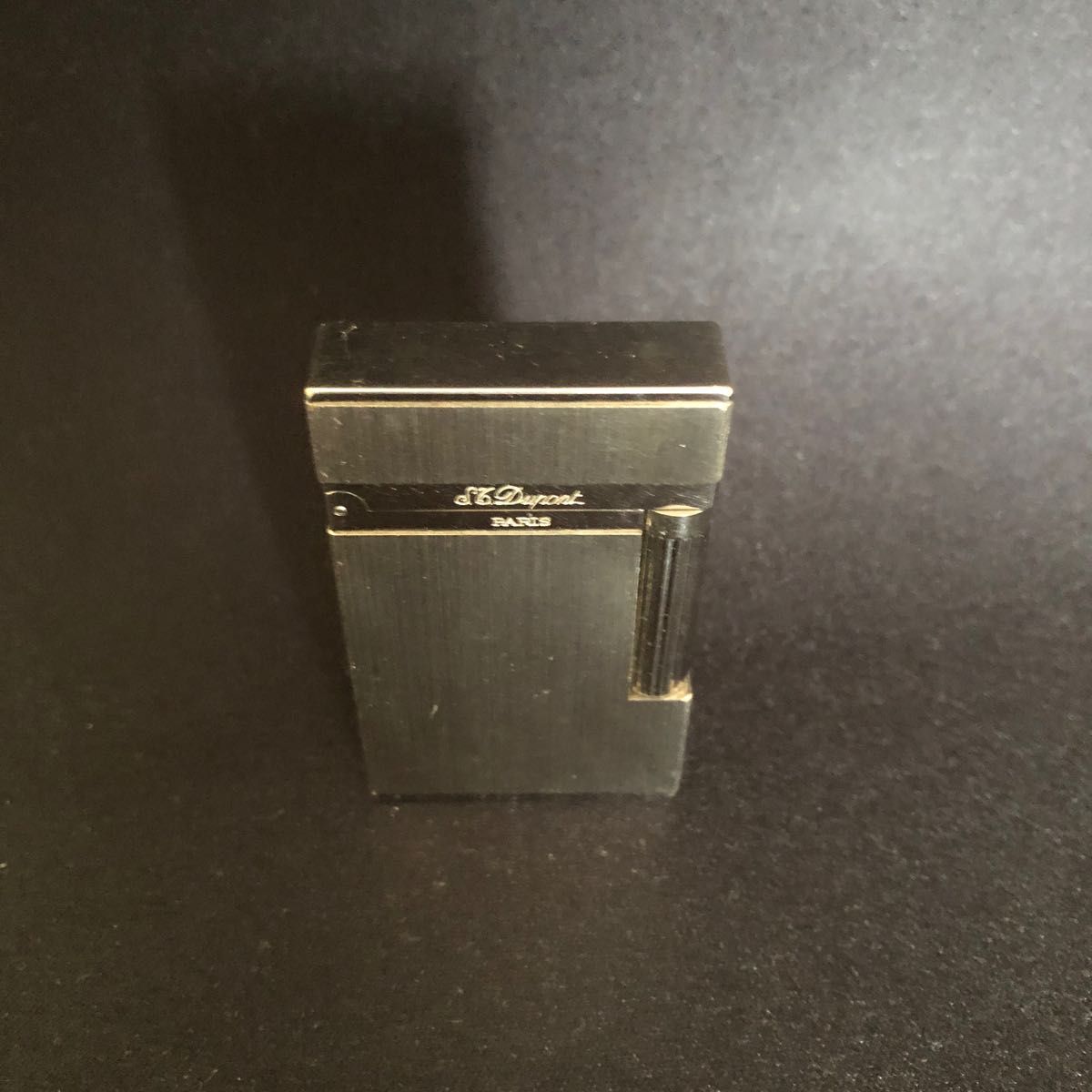 デュポンライターBRIQUET LIGNE2 PALLADIUM BROSSE(016404)動作確認済