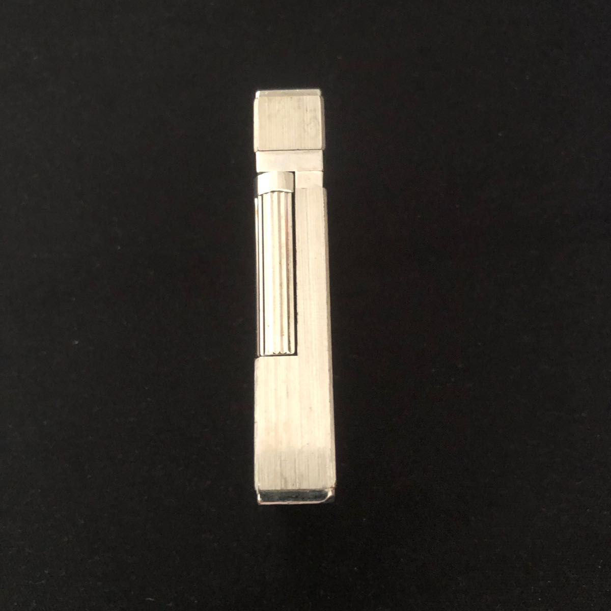 デュポンライターBRIQUET LIGNE2 PALLADIUM BROSSE(016404)動作確認済