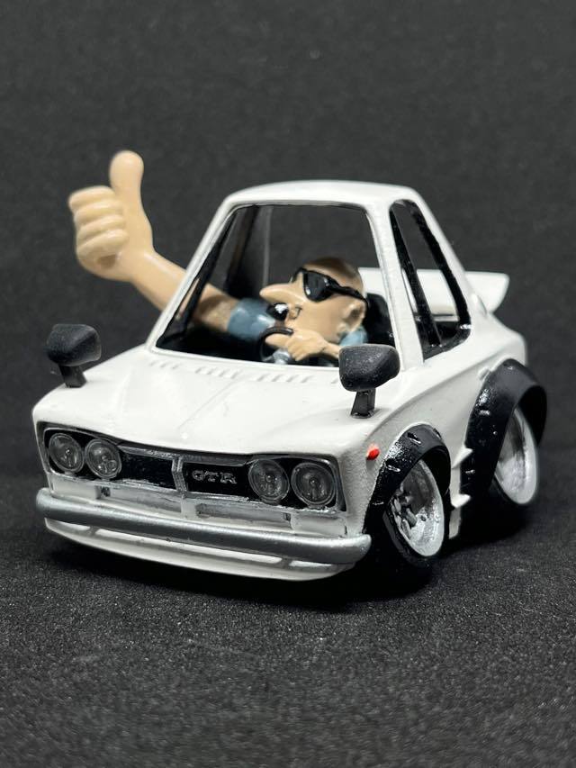 が大特価! ハコスカ風 自作デフォルメカー 3Dプリントモデル(塗装品