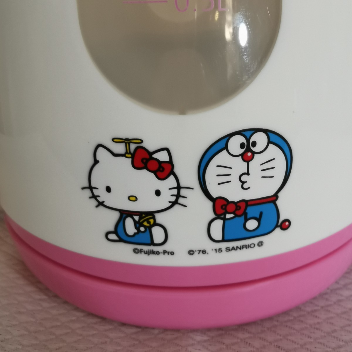 ハローキティ・ドラえもん 電気ケトル 電気ポット 1 0L 一番くじ ハローキティ・ドラえもん 電気ケトル 電気ポット 1 0L 一番くじ