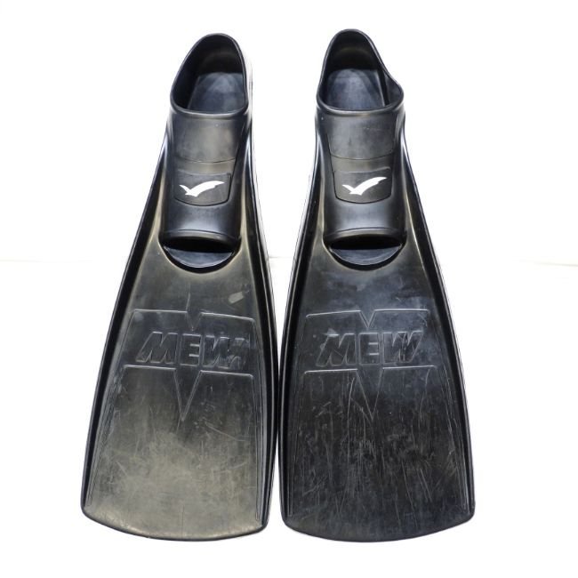 GULL ミューフィン MEW ブラック サイズXL ブーツ27cm 素足28-29cm（美品）の画像2