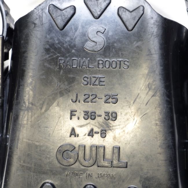 GULL ガル マンティス ドライフィン ブラック Sサイズの画像9