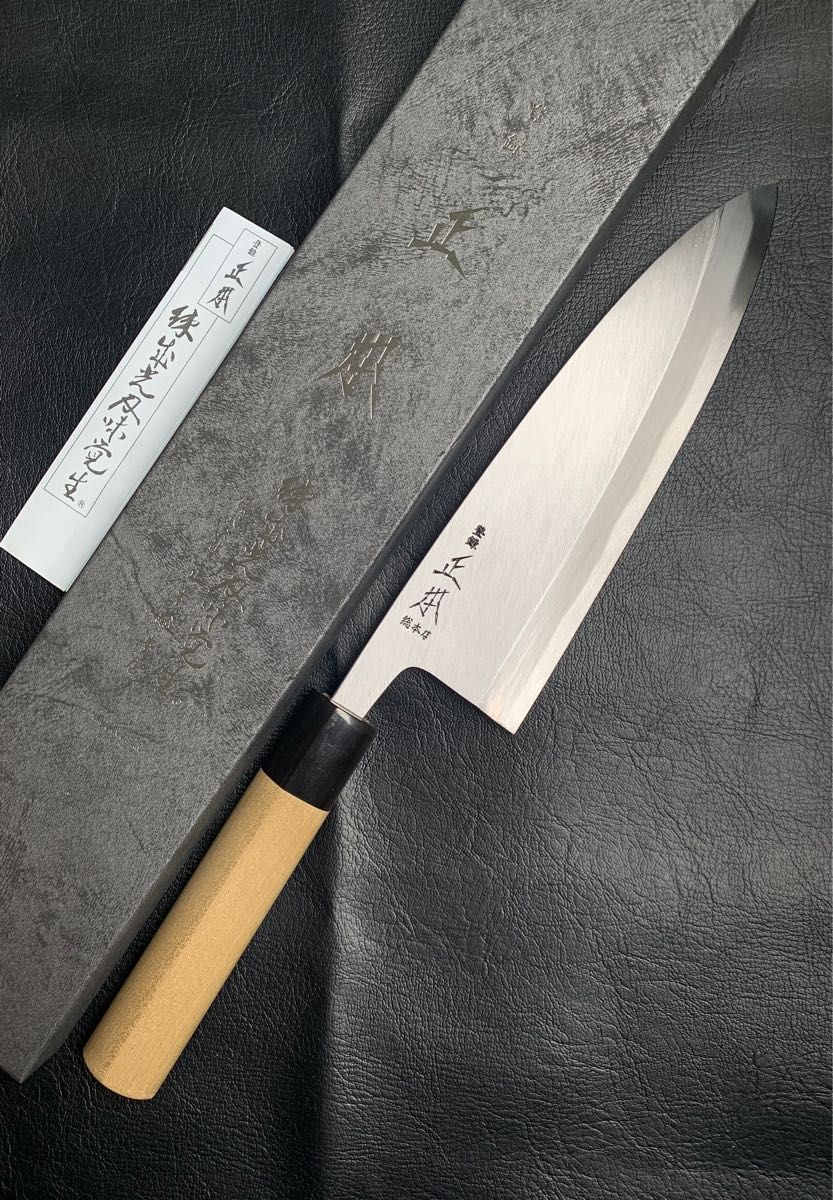 総本店 正本 出刃 包丁 本霞玉白鋼 | alfasaac.com