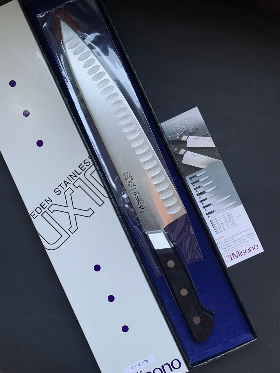 ミソノ MISONO UX10 牛刀 包丁 サーモン型 9寸｜PayPayフリマ