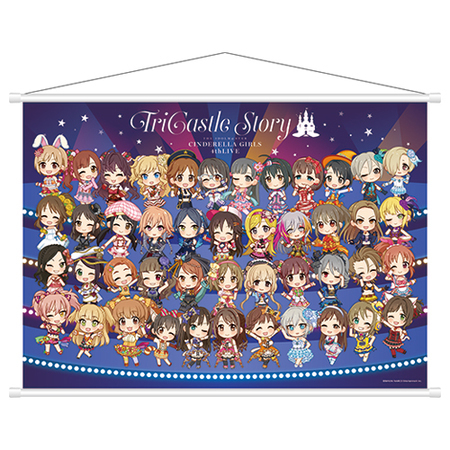 「THE IDOLM＠STER CINDERELLA GIRLS 4thLIVE TriCastle Story」 アイドルマスター シンデレラガールズ 公式B2タペストリー _画像1