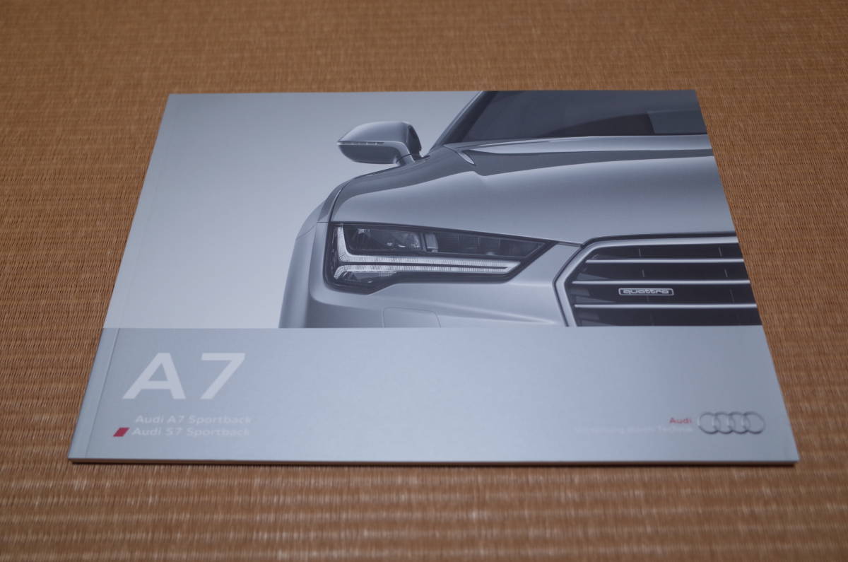アウディ Audi A7 Sportback A7 スポーツバック S7 Sportback S7 スポーツバック 本カタログ 2015年12月版 新品_画像1