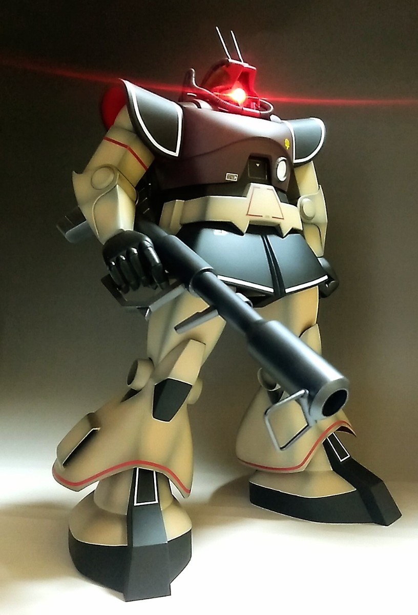 ガンプラ 完成品 旧キット 1/60ドム砂漠仕様 ドム 改造 塗装済み ガンプラ 完成品 旧キット 1/60ドム砂漠仕様 ドム 改造 塗装済み